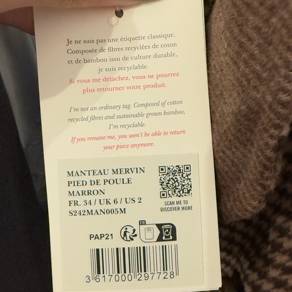 Sezane jacket + skirt set - Picture 2 of 8